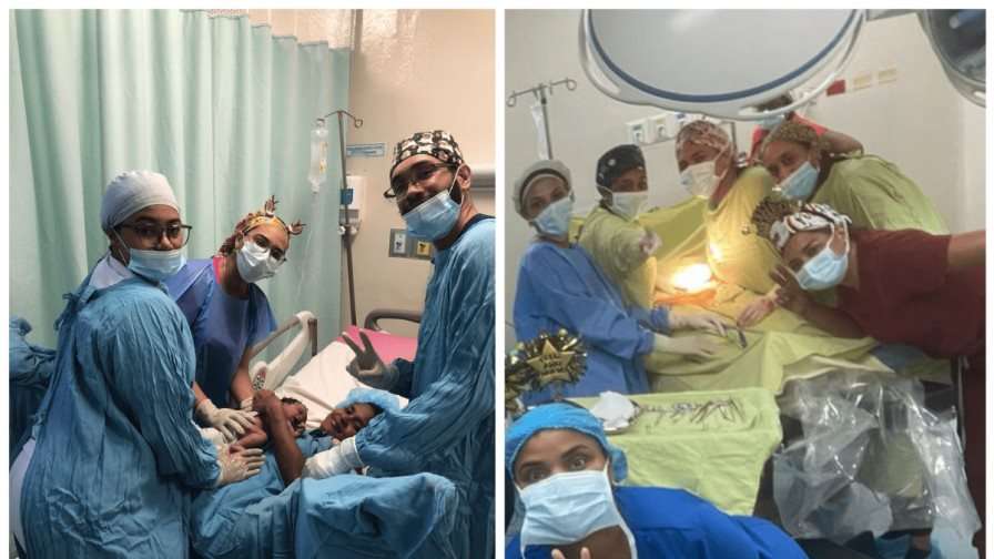 RD rompe racha con primer bebé nacido en el año