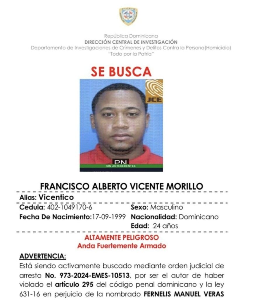 Dicrim ultima al principal sospechoso del asesinato de hijo de periodista