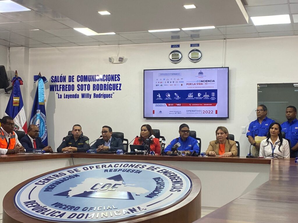 COE desplegará más de 49 mil personas de Semana Santa 2025